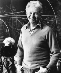The papers of Leon Lederman (seen here) will be processed at Fermilab History and Archives Project.