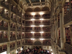 Inside of George Peabody Library, Baltimore, Md.